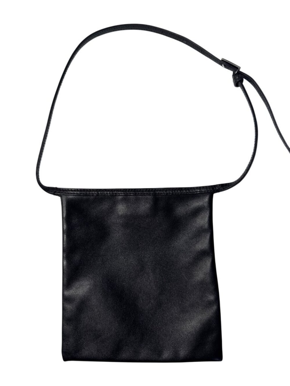 Gucci Black Leather Handbag With Adjustable Strap Made In Italy - Picture 3 of 7